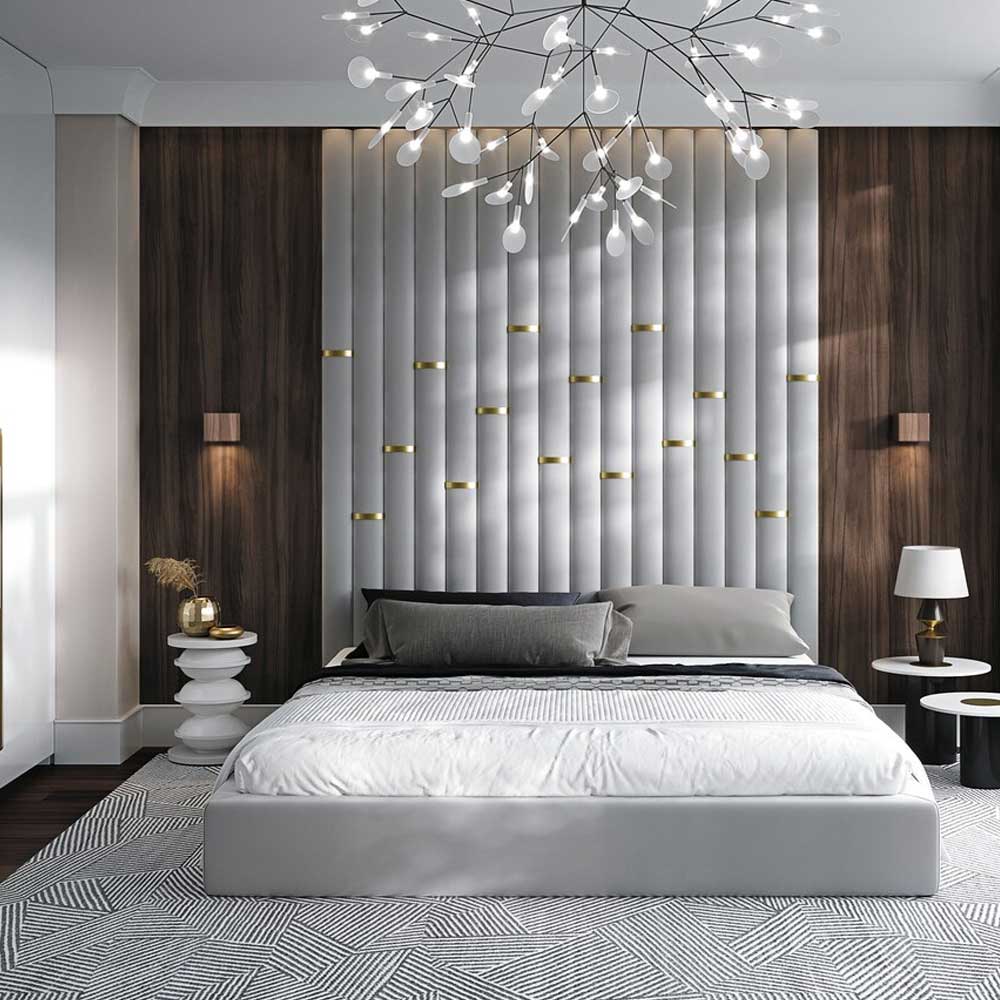 Anna Upholstered Wall Panel Bed