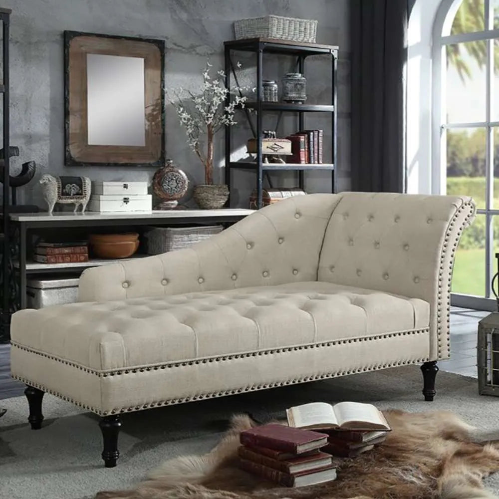 Deedee Tufted Chaise Lounge