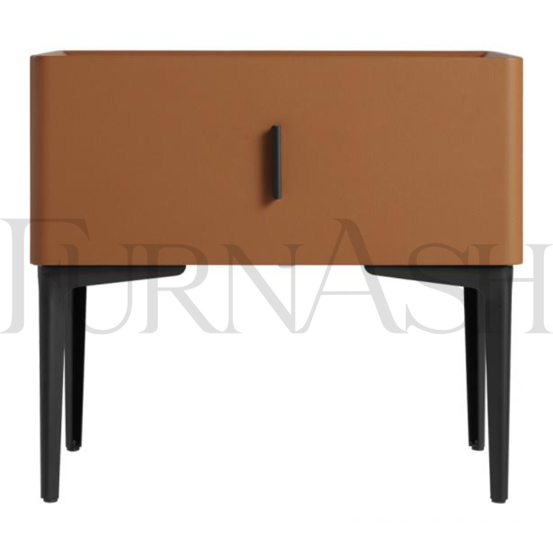 Stepney Faux Leather Night Stand - 4 Colours