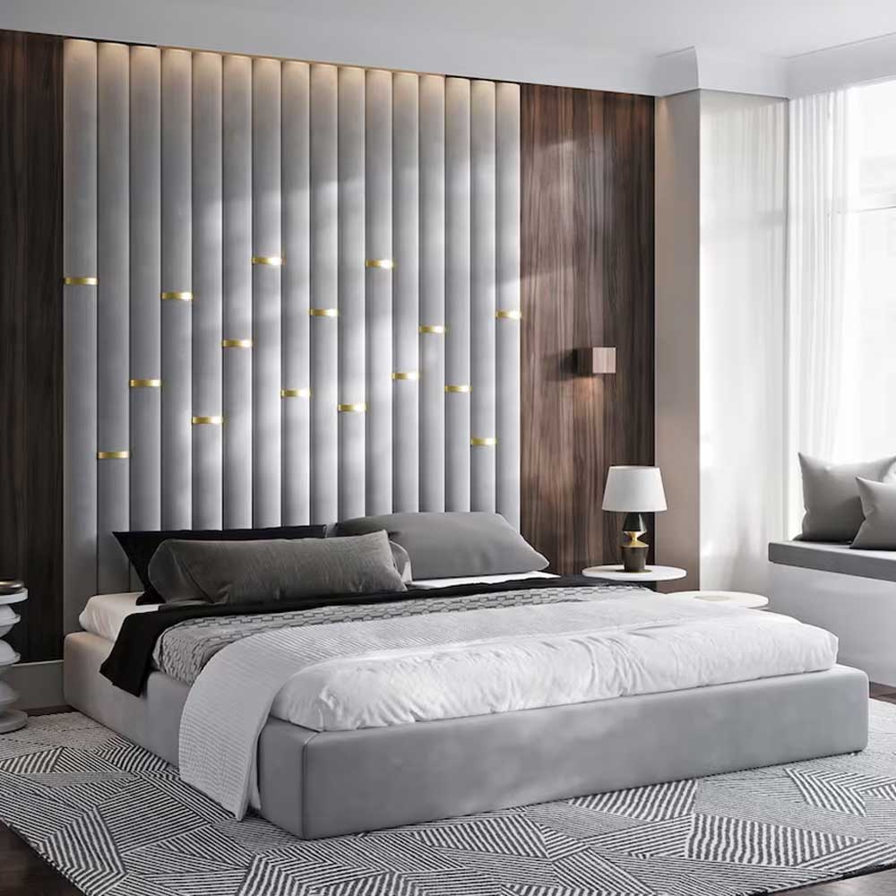 Anna Upholstered Wall Panel Bed