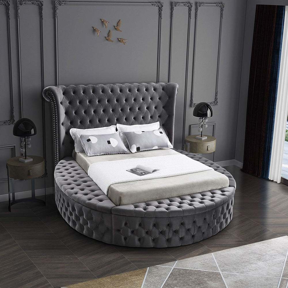 Mayfair Luxury Tufted Round Bed