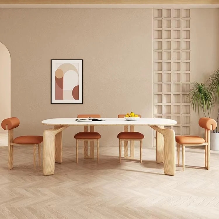 Strada Ash Wood Dining Table and Chairs