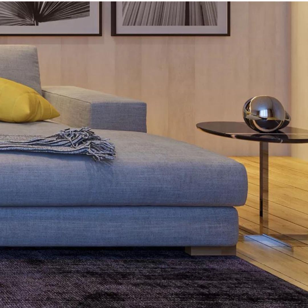 Atrani L Shape Linen Sofa