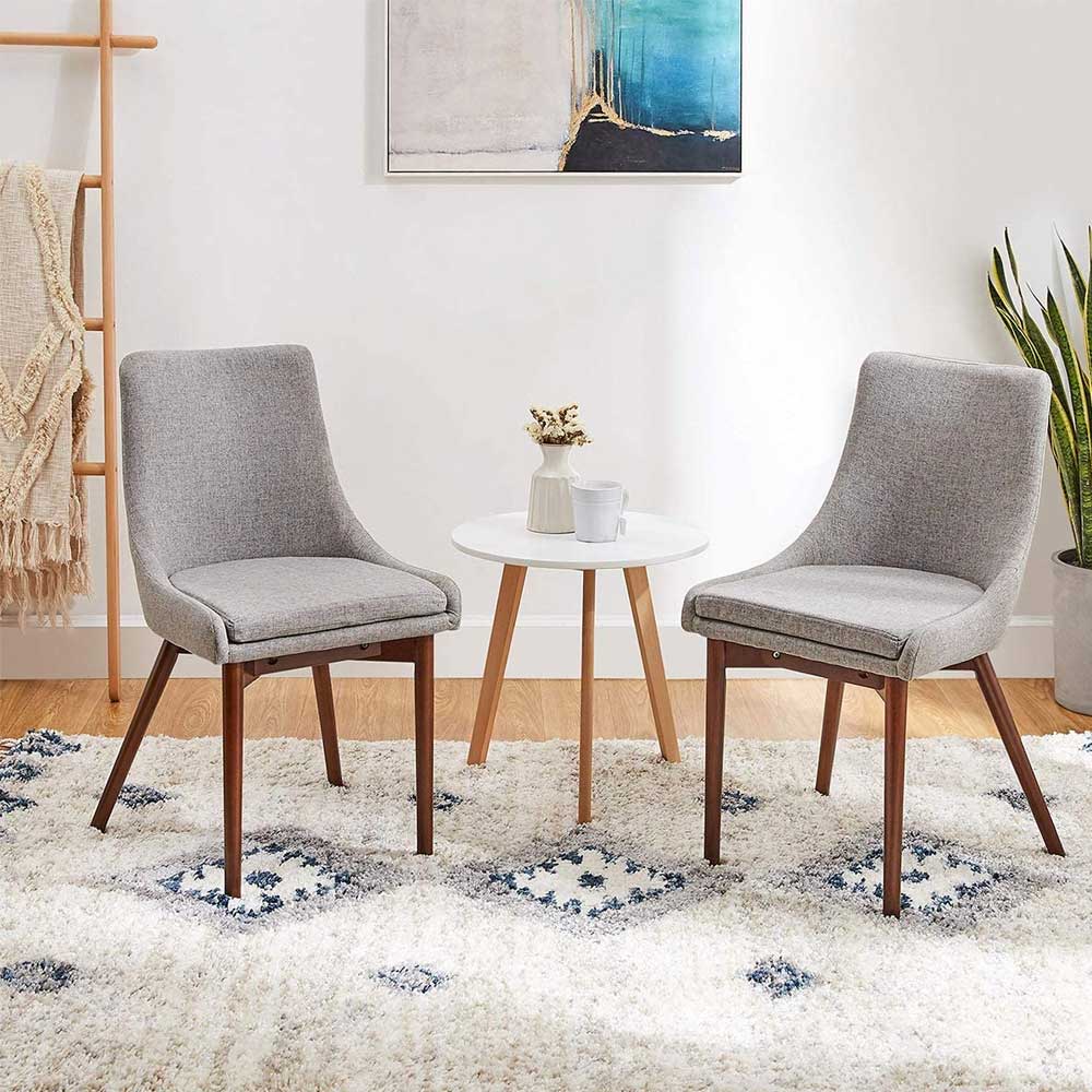 Jakar Set of 2 Fabric Dining Chairs