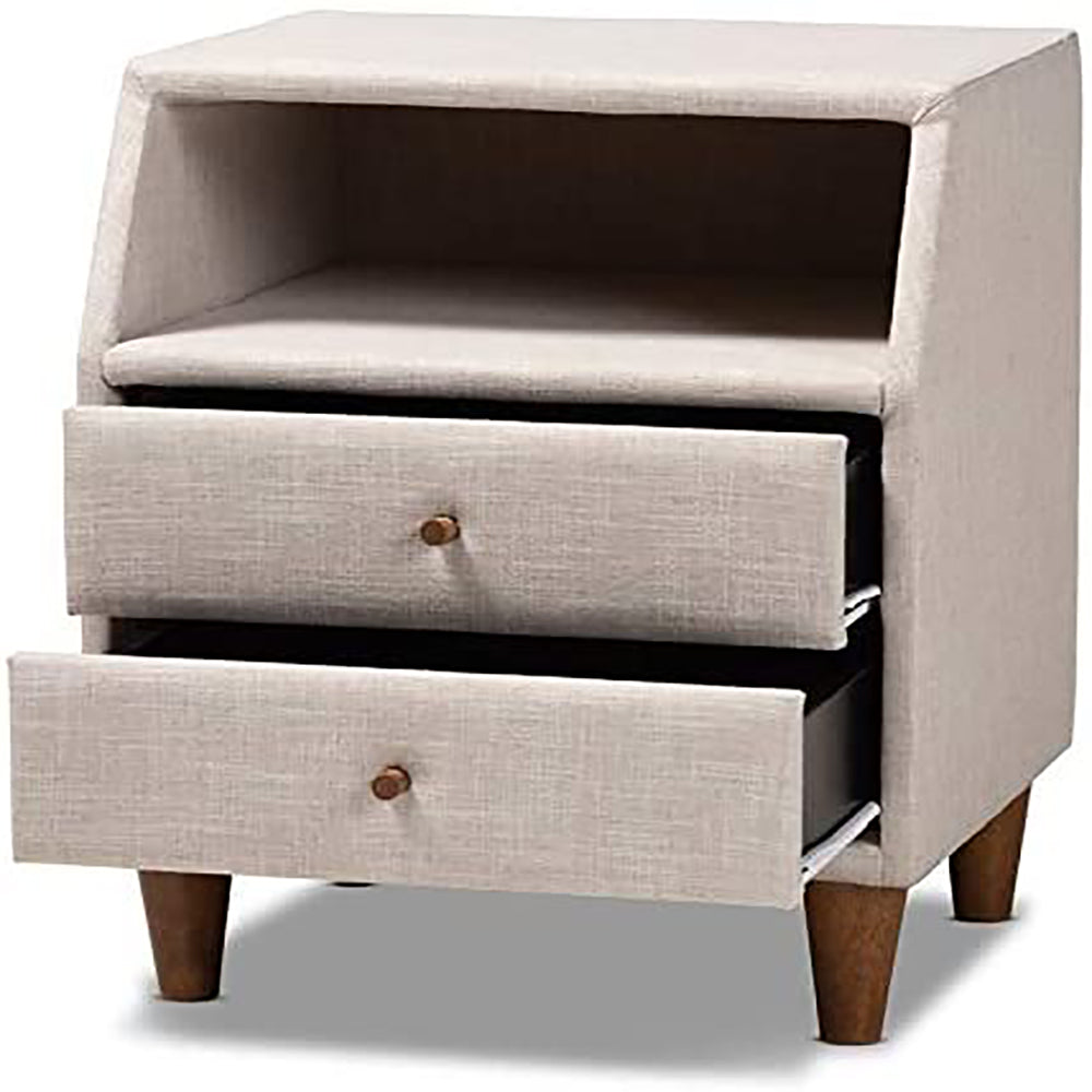 Ruth Fabric Nightstand