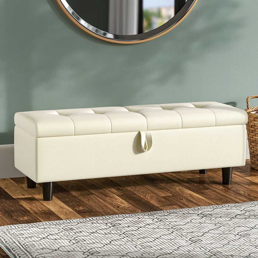 Jasmin Ottoman + Storage