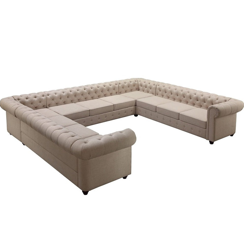 Kit Tufted Sectional Sofa