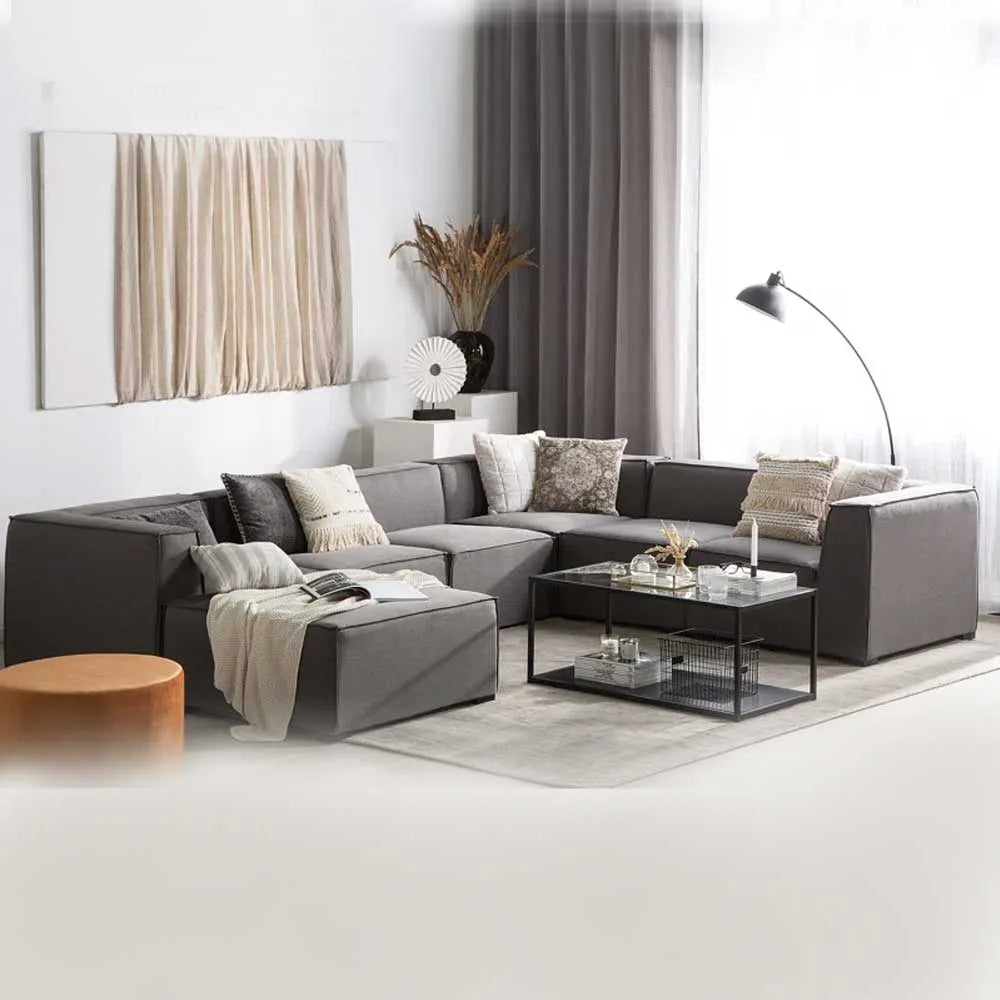 Henley 7-Piece Upholstered Sectional Sofa