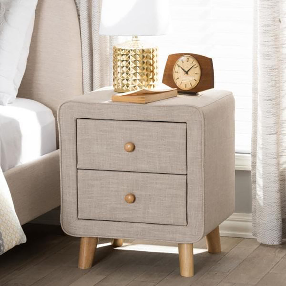 Elliot Fabric Nightstand