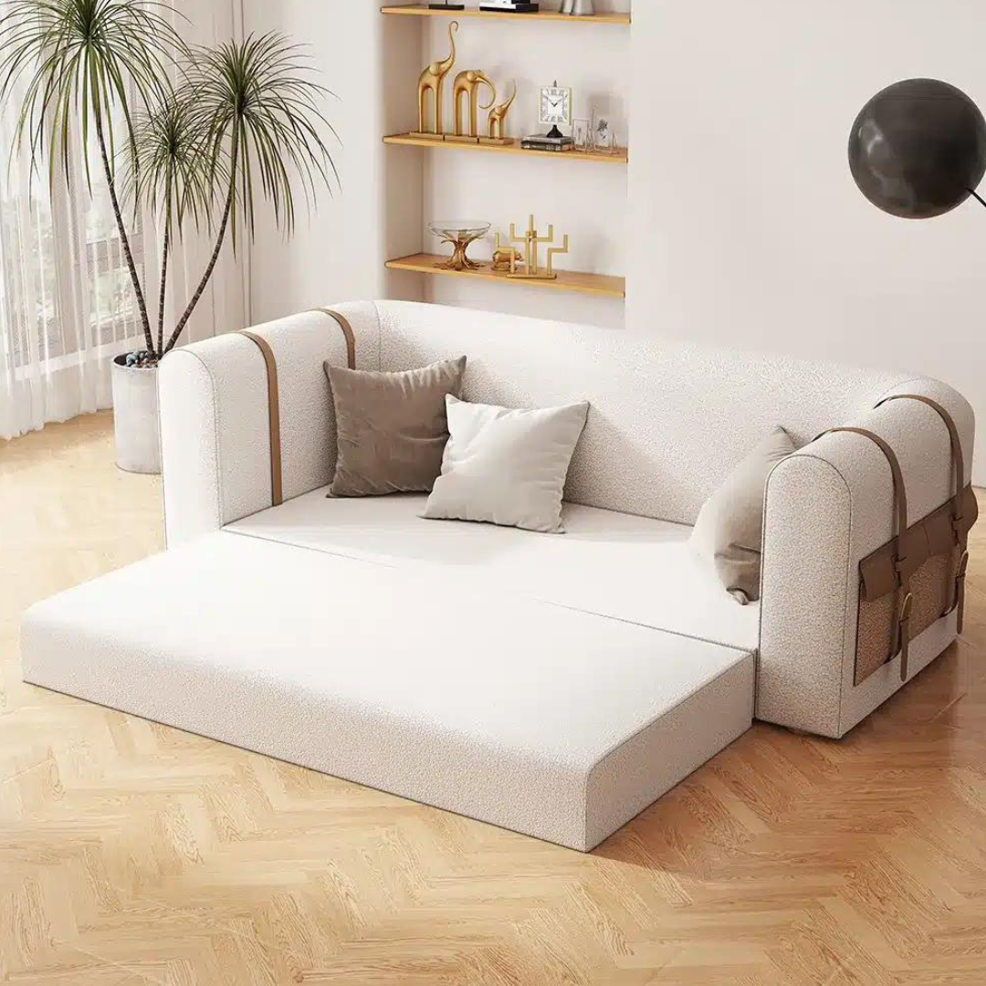 Karmel Boucle Sofa Bed