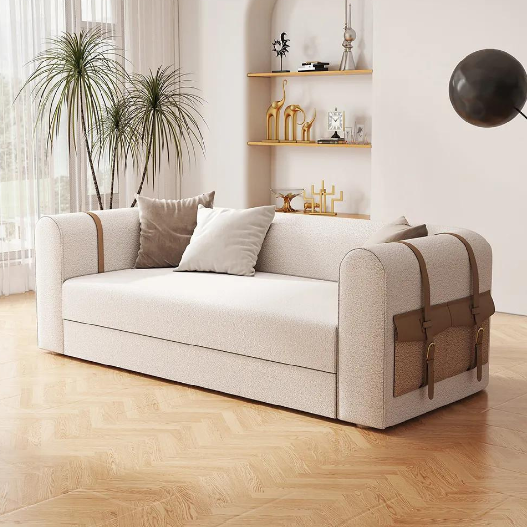 Karmel Boucle Sofa Bed