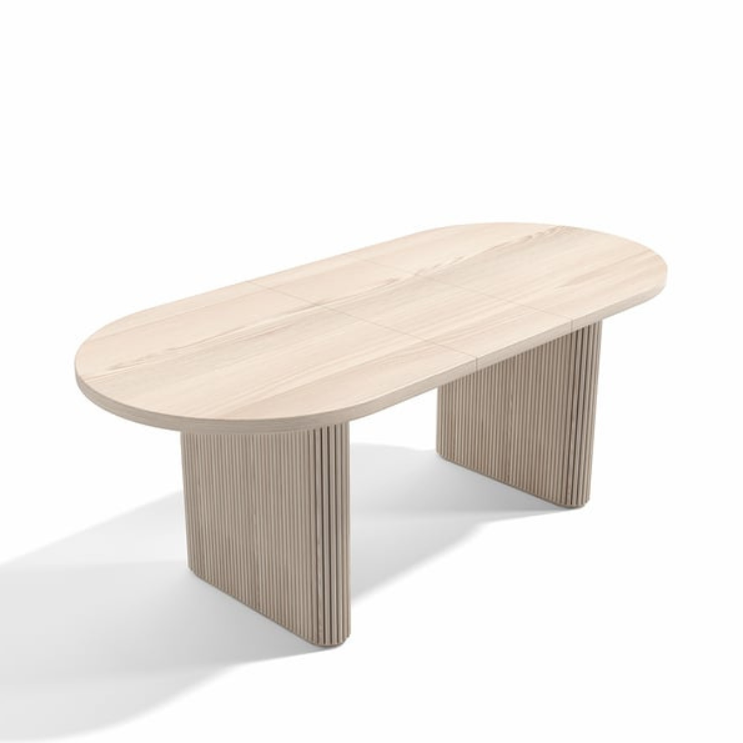 Kavi Oval Oak Dining Table