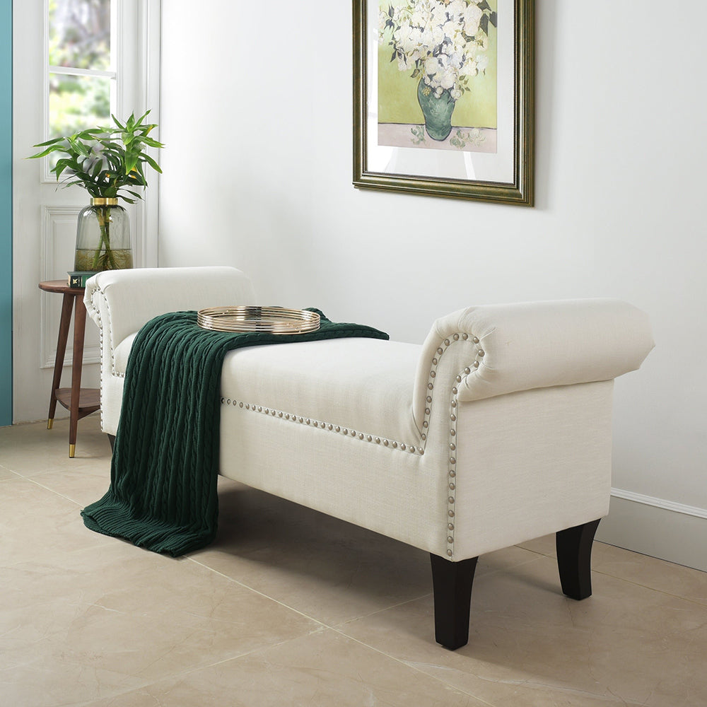 Milan Ottoman Accent Bench