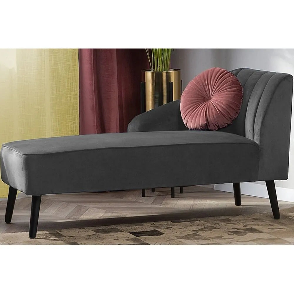 Anne Velvet Chaise Lounge