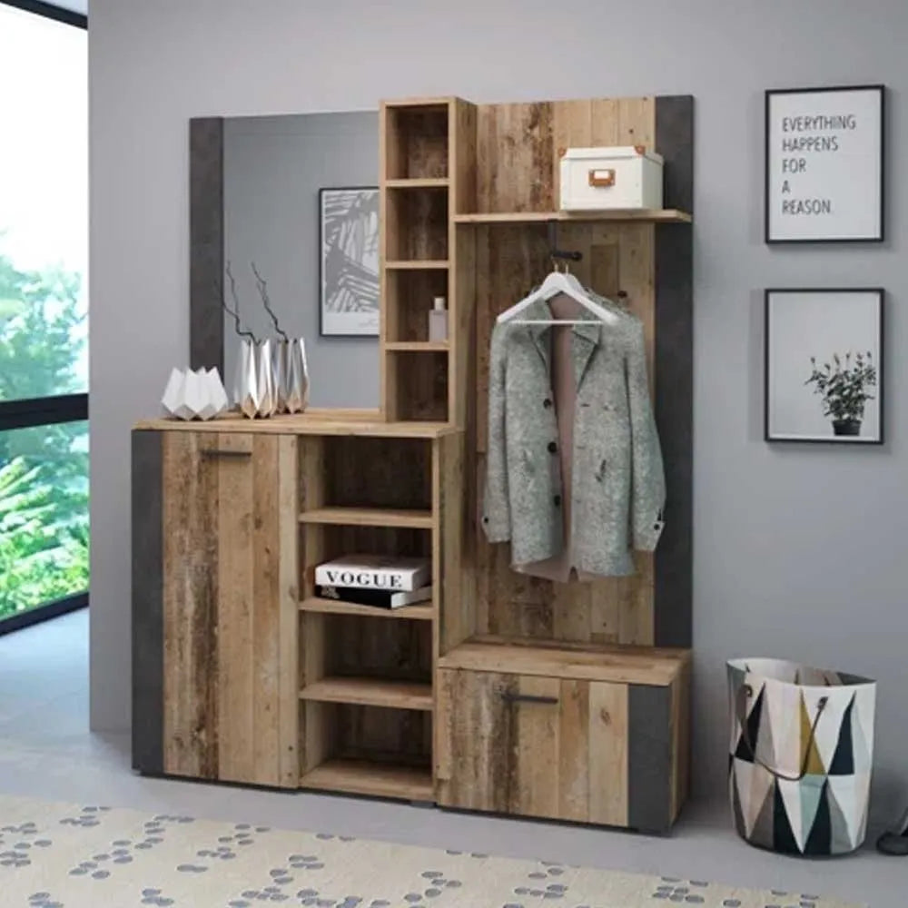 Bekton Hallway Cabinet + Storage