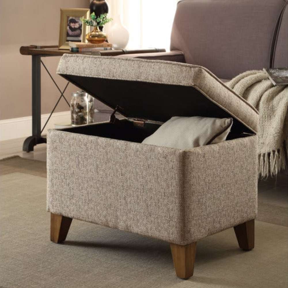 Jane Square Storage Ottoman