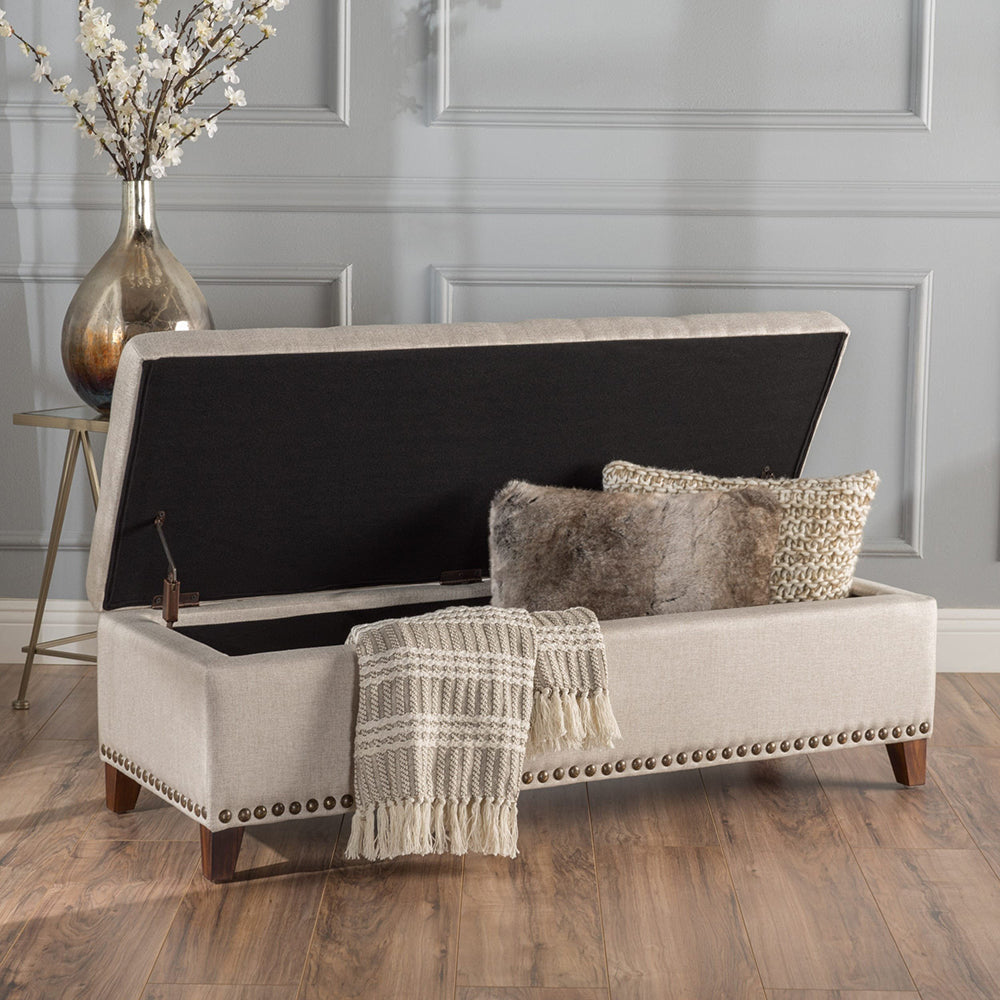 Daphne Tufted Storage Bench