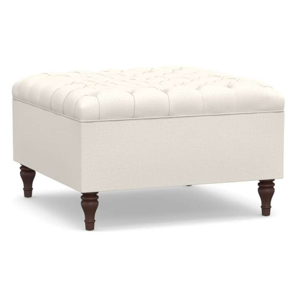 Belle Square Tufted Ottoman