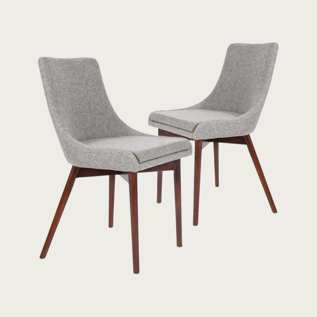 Jakar Set of 2 Fabric Dining Chairs