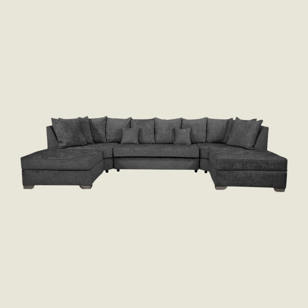 Jayden Sectional sofa with 2 Ottomans