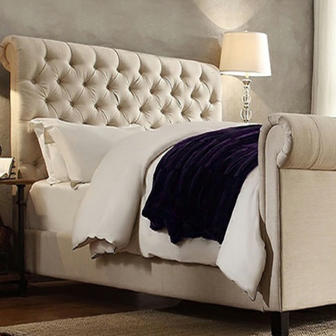 Geneva Luxury Tufted Bed