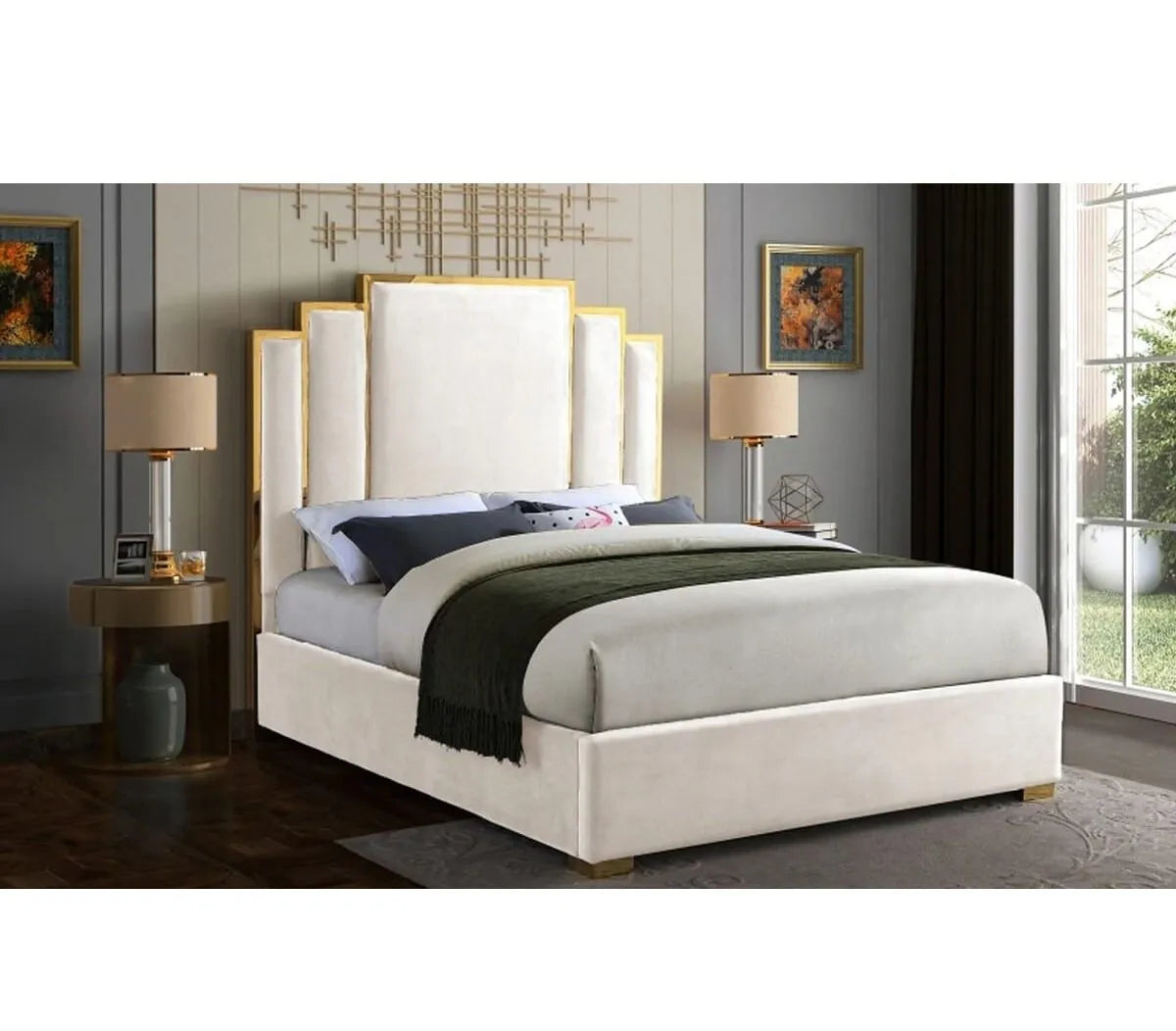 Madison Luxury Upholstered Bed