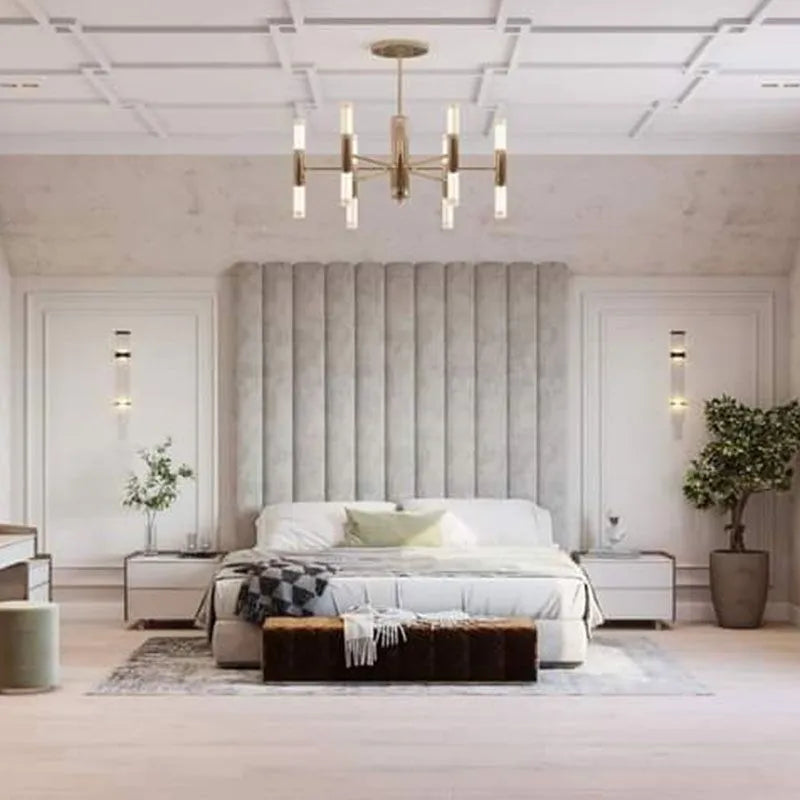 Ash Luxury Wall Panel Bed