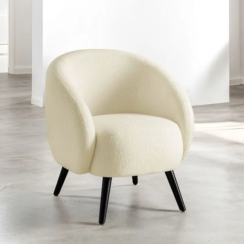 Boucle Bliss Luxury Arm Chair