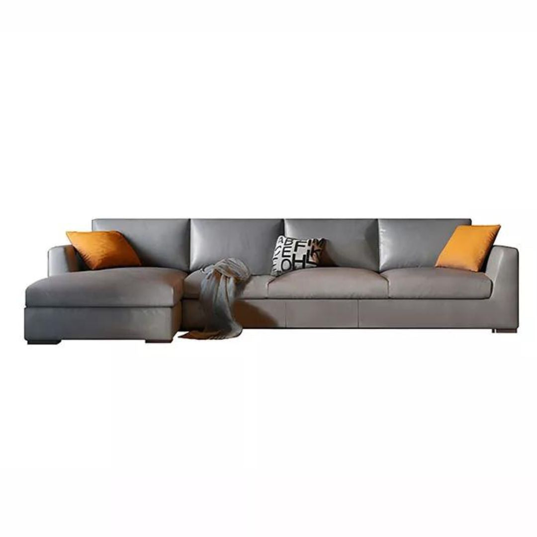 Bosa Faux Leather Sectional Sofa