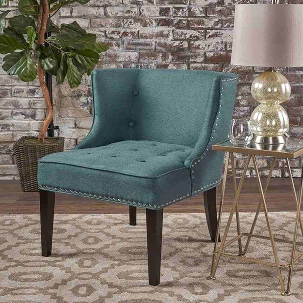 Olivia Tufted Wing Back Chair