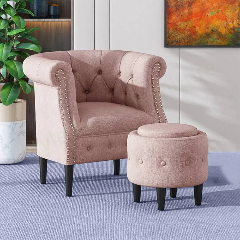Chloe Tufted Accent Chair