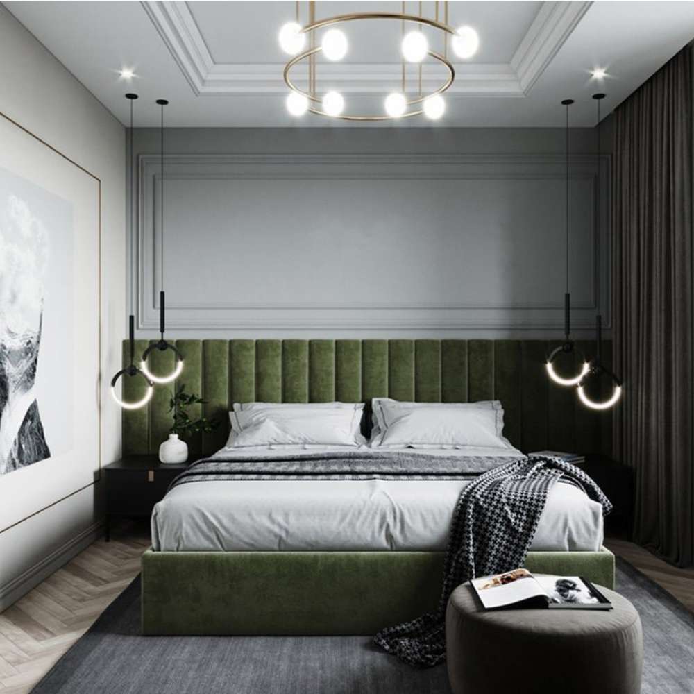 Mona Luxury Panel Bed