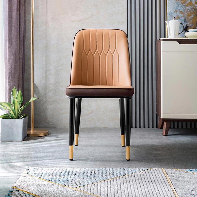 Lynette Leatherette Dining Chairs