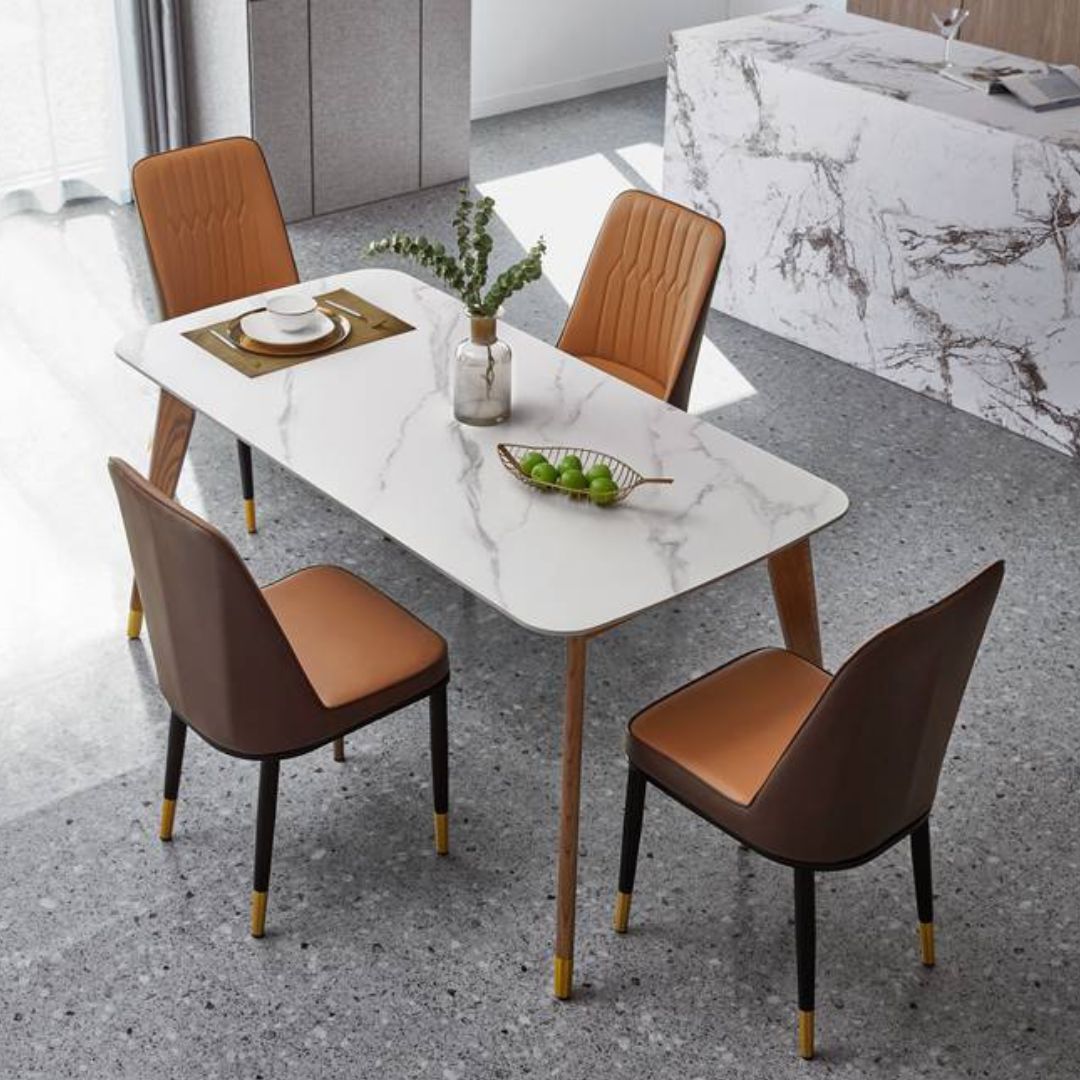 Lynette Slate Table and Chairs Dining Set