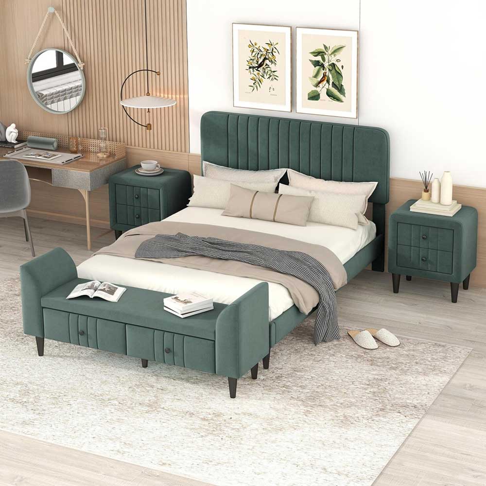 Verde 4 Piece Bedroom Set