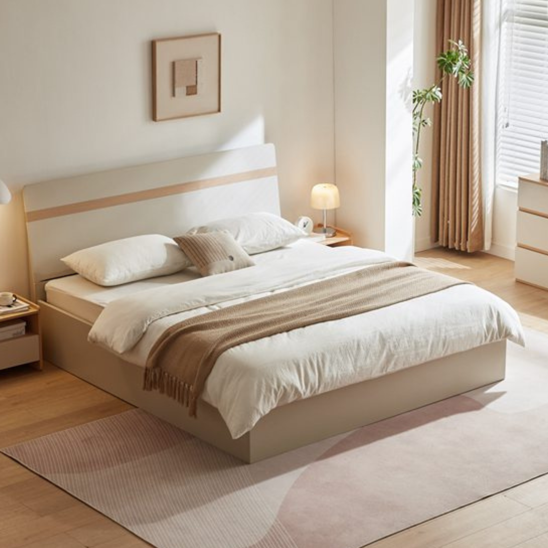 Stria Hydraulic Bed With Storage
