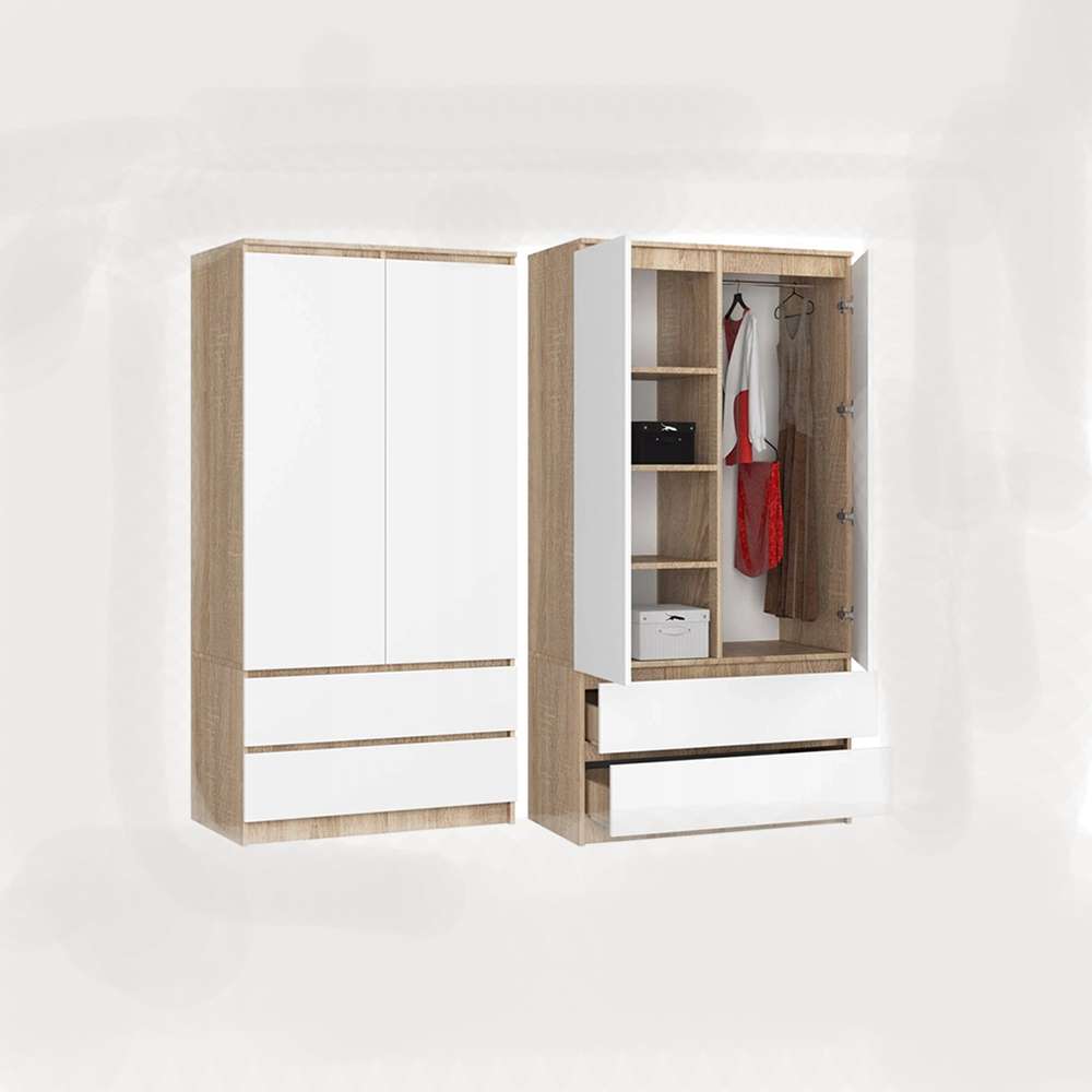 Rich 2 Door Wardrobe