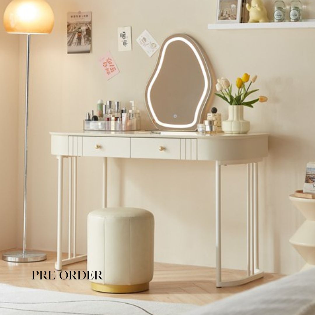 Carmen Minimalist Dressing Table Set