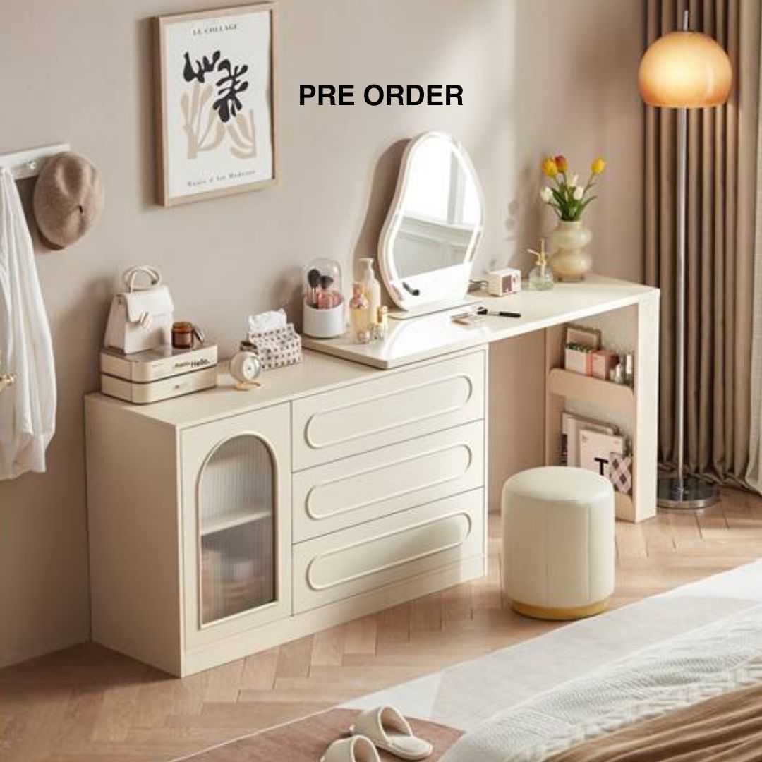Cronus Interchangeable Minimal Dressing Table Set