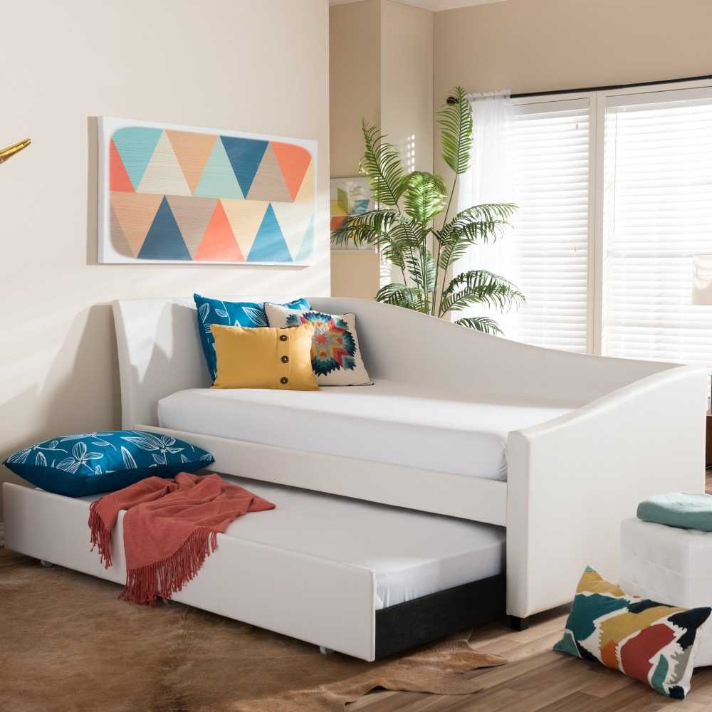 Finn Faux Leather Daybed