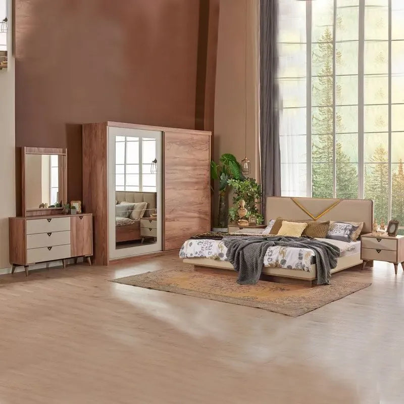 Jenslev 5 Piece Master Bedroom Set