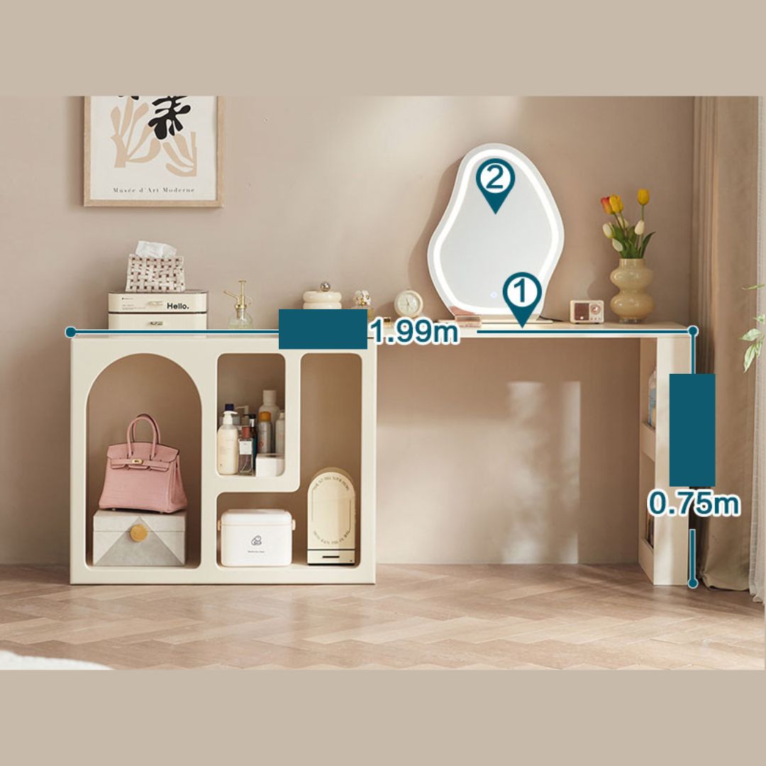 Hypnos Interchangeable Minimal Dressing Table Set