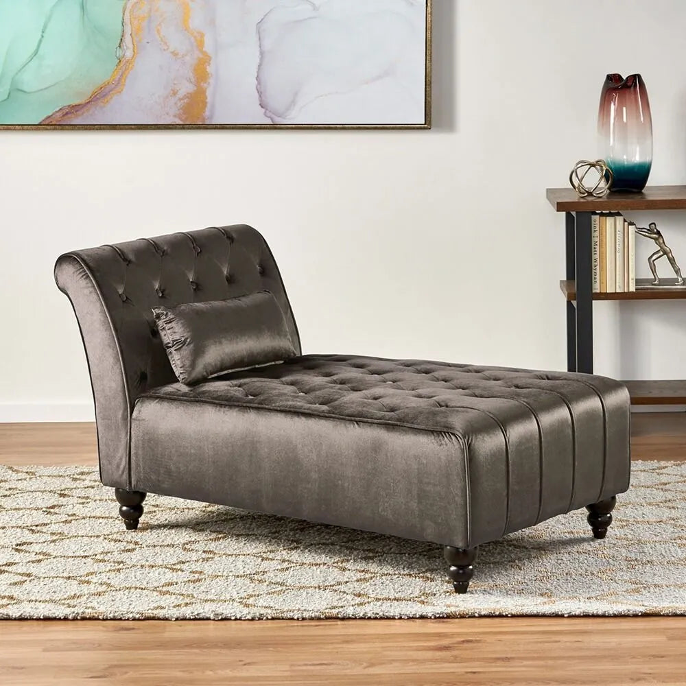 Alice Velvet Chaise